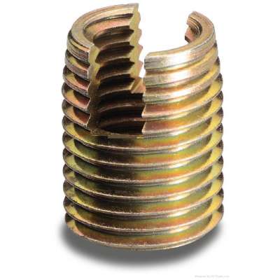 302 Slotted Brass material Ensat Thread Insert