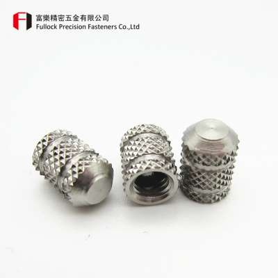 OEM Custom made knurls stainless steel insert nut